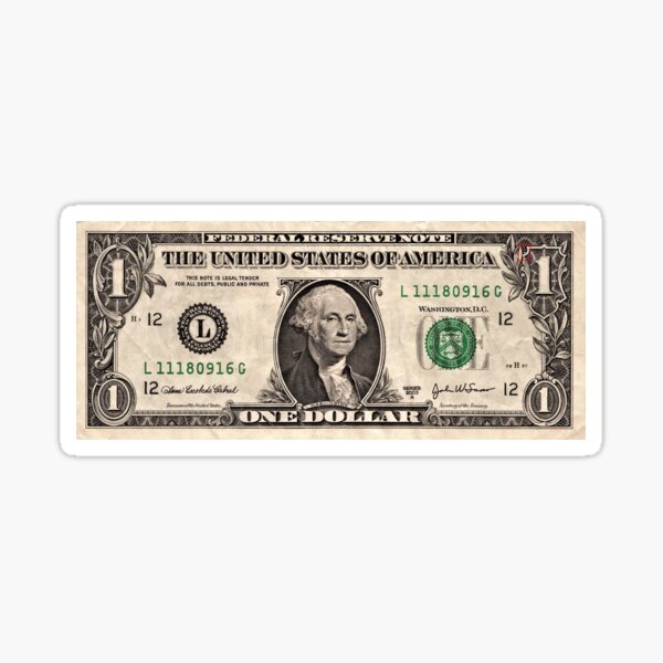 money cash' Sticker