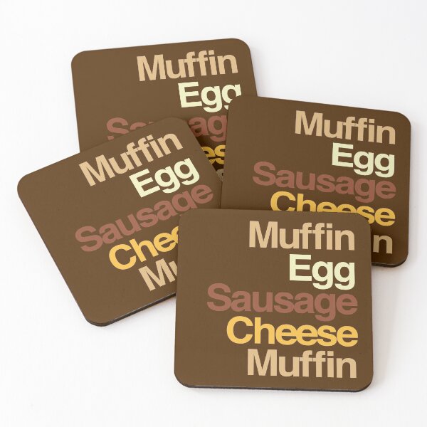 Item preview, Muffin Egg Sausage Cheese designed and sold by ijoshtherefore.