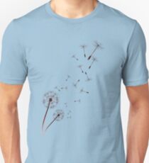 Dandelion Seeds Slim Fit T-Shirt