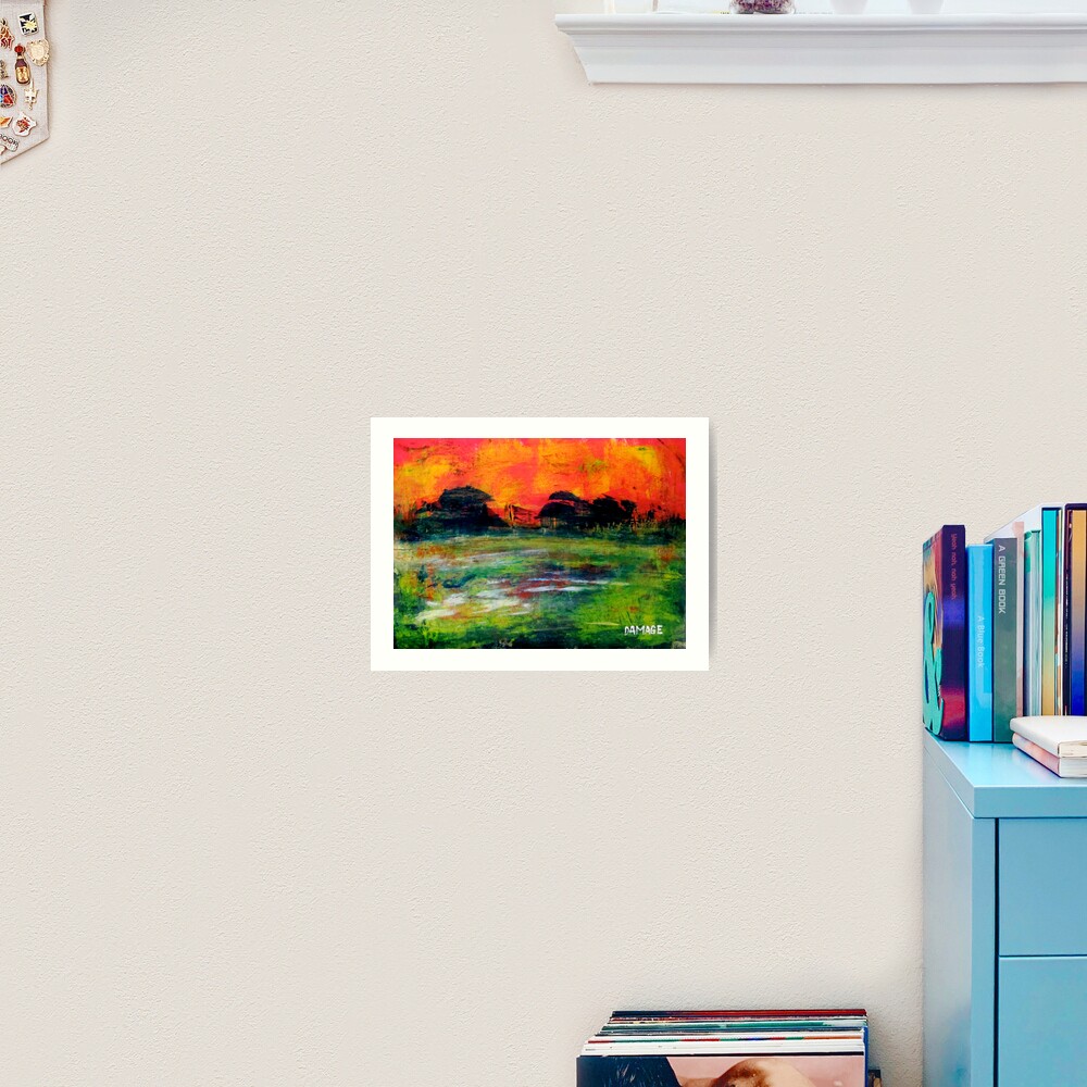 The Wet Patch Art Print