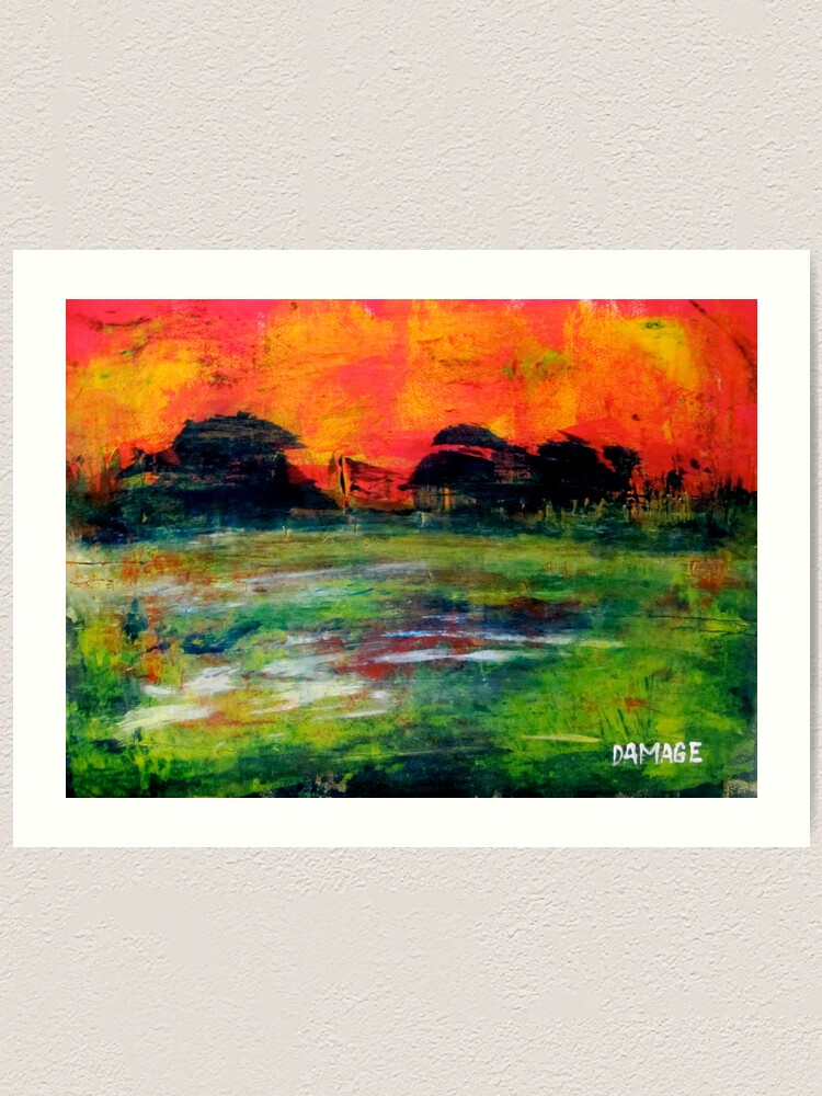 Alternate view of The Wet Patch Art Print