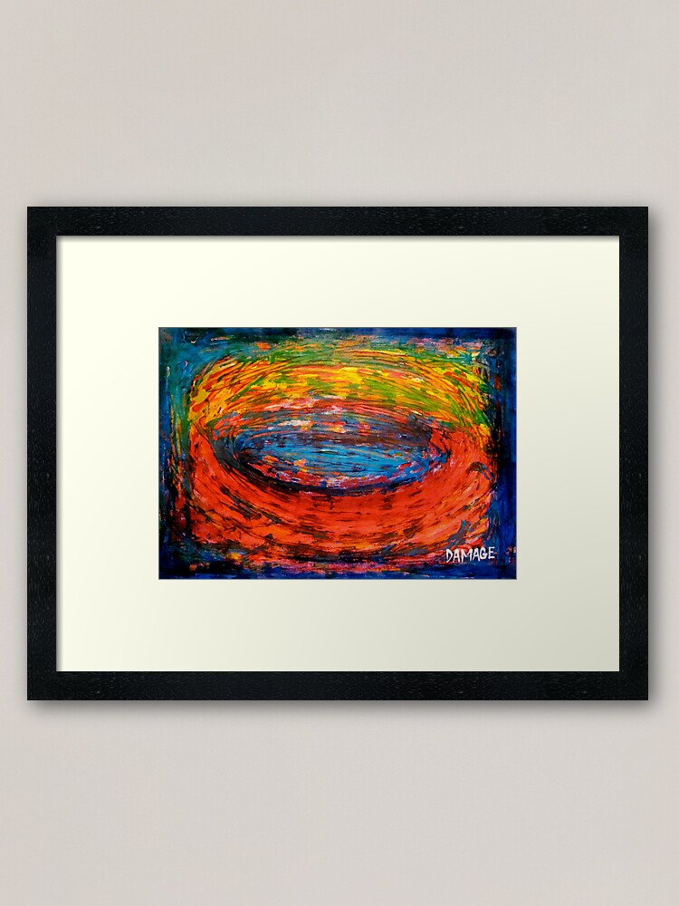 Alternate view of Whirlpool Framed Art Print