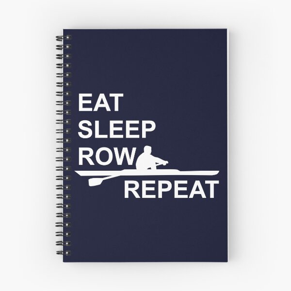 Artikelvorschau, Eat, Sleep, Row, Repeat entworfen und verkauft von claudiasartwork.