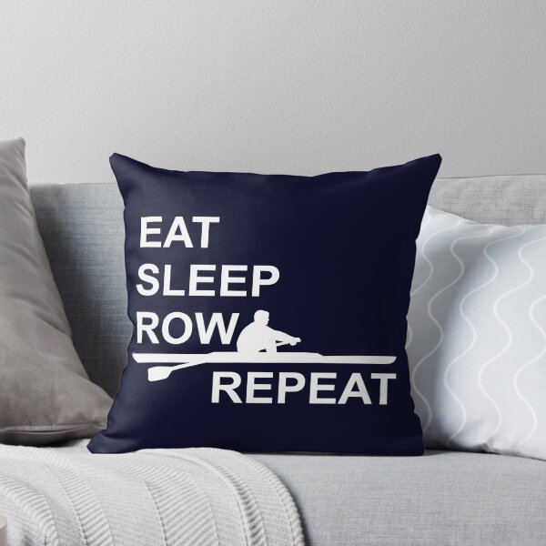 Artikelvorschau, Eat, Sleep, Row, Repeat entworfen und verkauft von claudiasartwork.