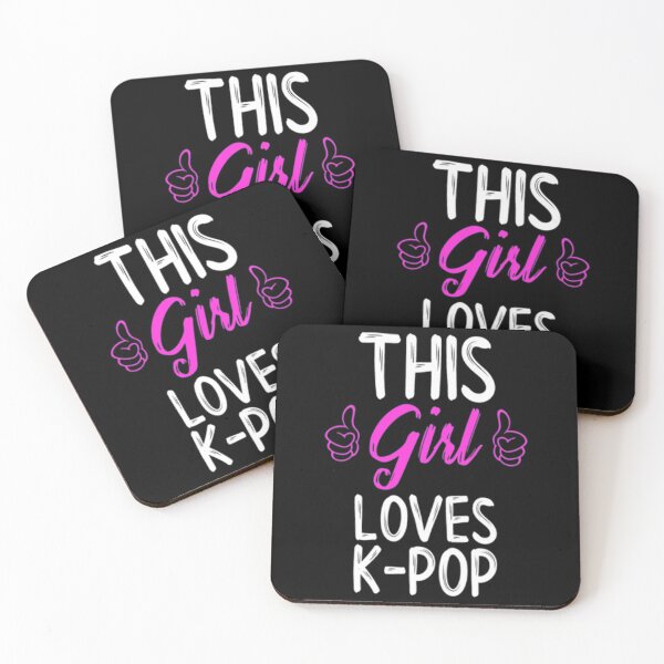 Item preview, This Girl Loves K Pop designed and sold by TooFlyDesign.