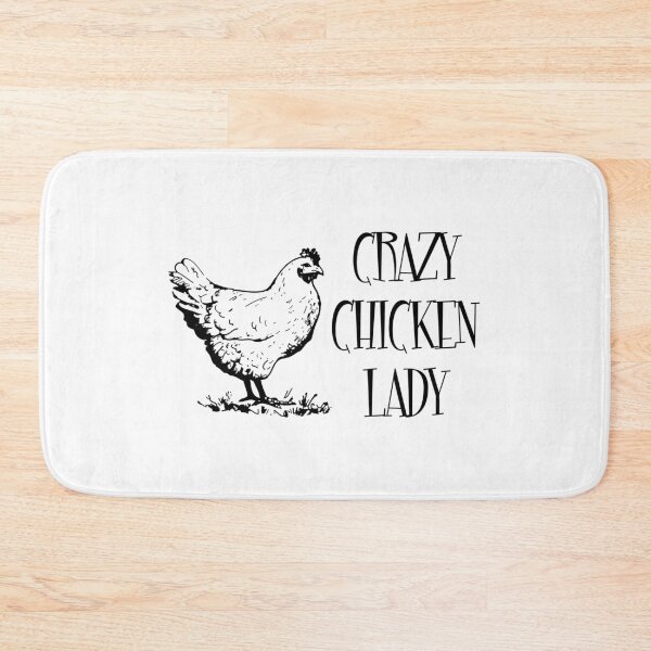 Item preview, Crazy Chicken lady designed and sold by Sabot.