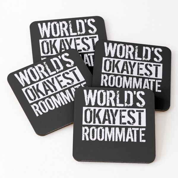Item preview, Worlds Okayest Roommate designed and sold by TooFlyDesign.