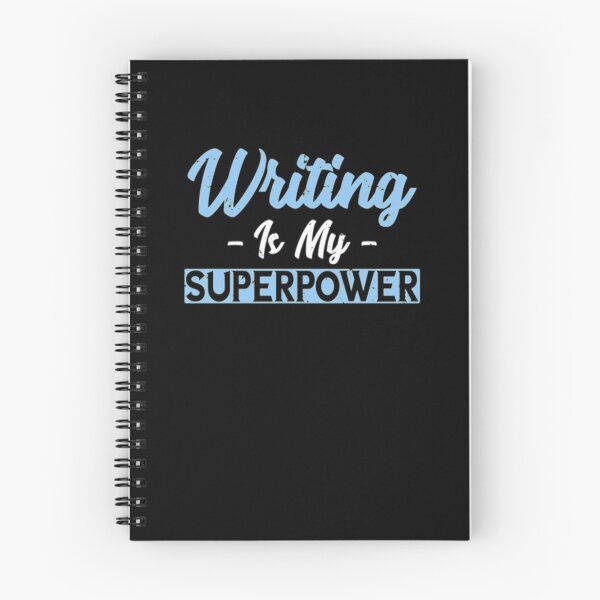 Item preview, Writing Is My Superpower designed and sold by TooFlyDesign.