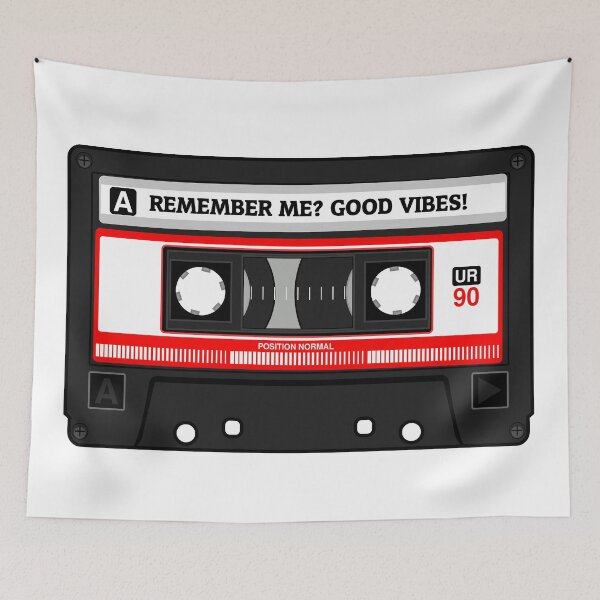 Item preview, Remember me? Good vibes retro tape designed and sold by NerdySherds.