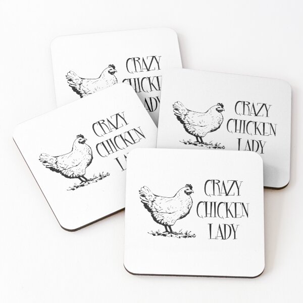 Item preview, Crazy Chicken lady designed and sold by Sabot.