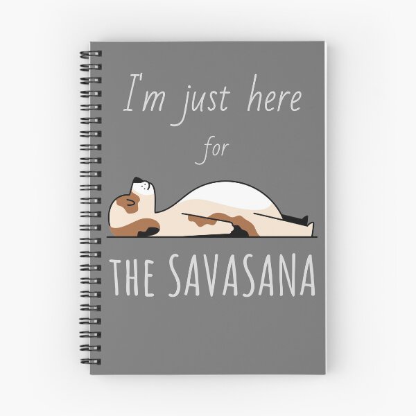 Item preview, I'm Just Here For the Savasana yoga top designed and sold by PetrKad.