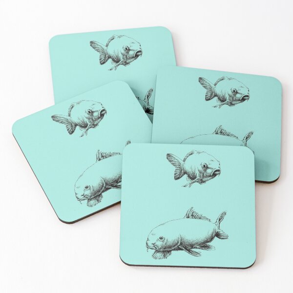 Item preview, Koi carps (monochromatic version) designed and sold by MMMSdesigns.