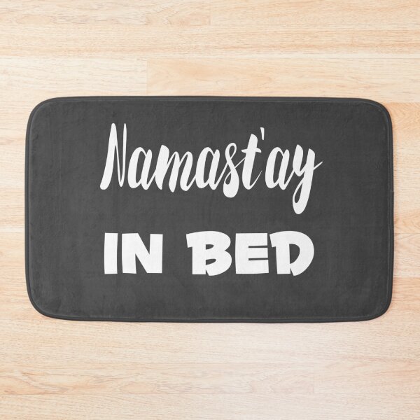 Item preview, Namast'ay in Bed | yoga top designed and sold by PetrKad.