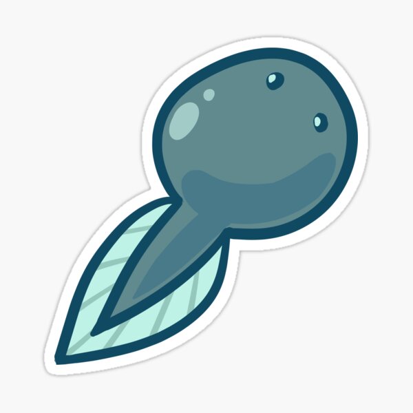 Item preview, Tadpole Sticker designed and sold by froggsalt.