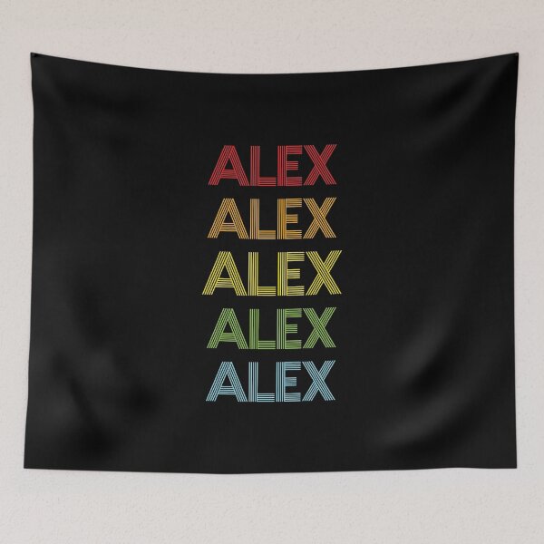 Item preview, Alex Name - Multi Colored Custom Name Gift For Alex designed and sold by MariaLeona.
