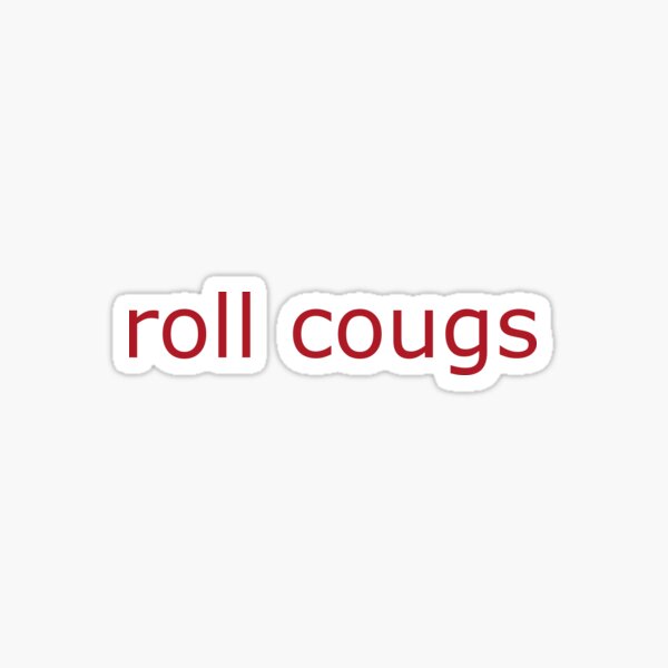 Item preview, "Roll Cougs" - College of Charleston Sticker designed and sold by gcwiniarskii.