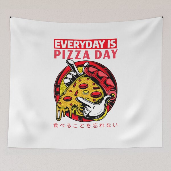 Item preview, Everyday is pizza day designed and sold by lovesuperkarma.