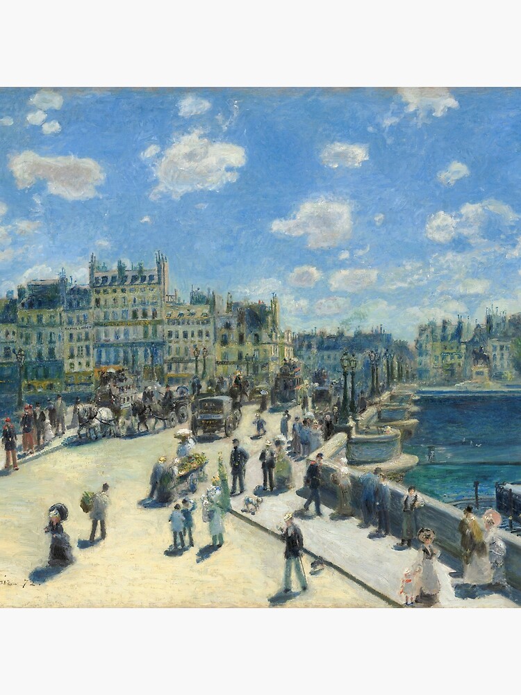 Pont Neuf Paris Painting by Auguste Renoir by podartist