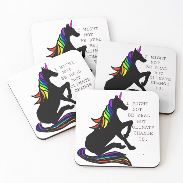 Item preview, I might not be real but climate change is! designed and sold by reasonablemunki.