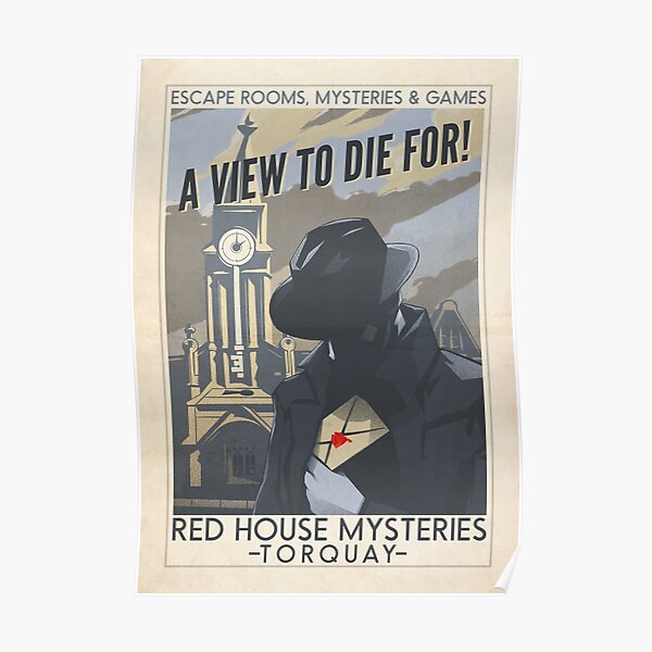 Red House Mysteries Torquay Poster