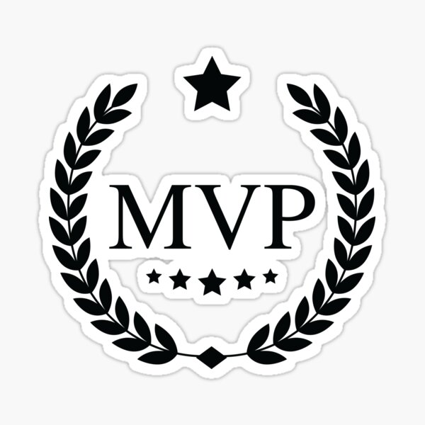 MVP Most Valuable Player: Soccer Ball Trophy Sticker by jorgechubuter