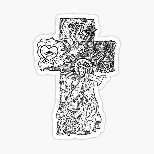 Item preview, christian cross, love, hope, forgiveness, faith.  designed and sold by JJadx.