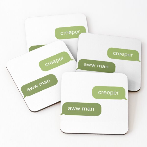 Item preview, Creeper Aww Man Meme designed and sold by alex’s  designs.