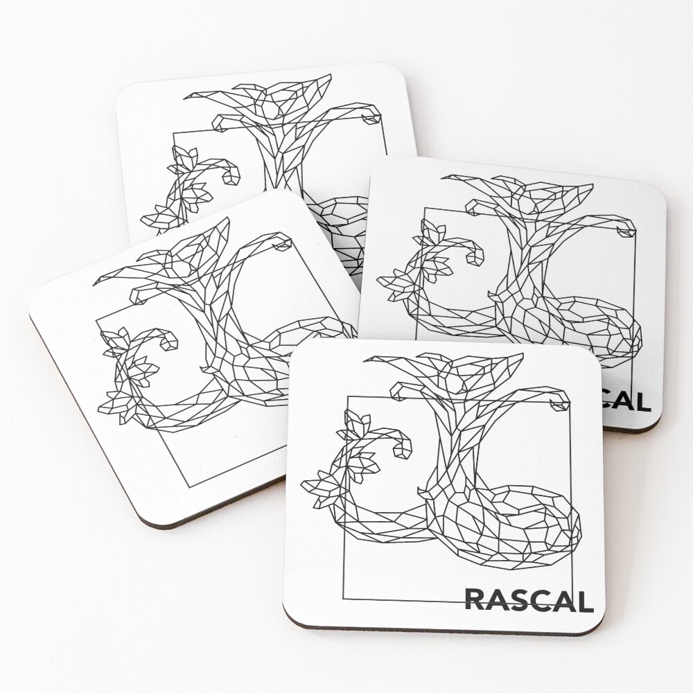 Item preview, Coasters (Set of 4) designed and sold by RascalMedia.