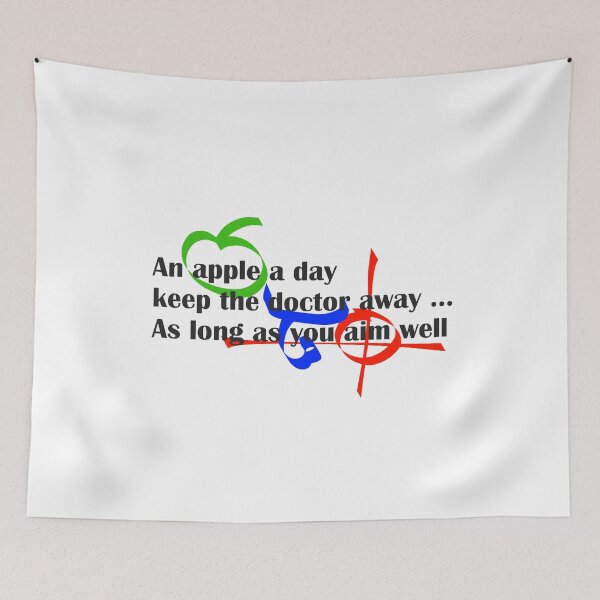 Item preview, An apple a day keep the doctor away designed and sold by Lou-Art.