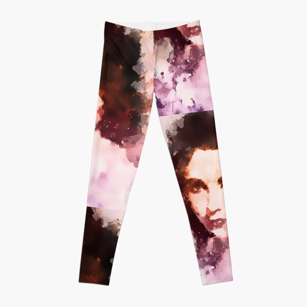 liz taylor , watercolor portrait Leggings