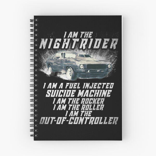 Item preview, I Am The Nightrider I Am The Out of Controller Toecutter designed and sold by simopt.