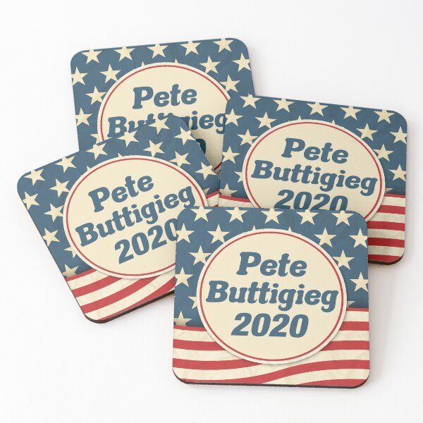 Item preview, Pete Buttigieg for President 2020 Retro Flag designed and sold by Epic Love Designs.