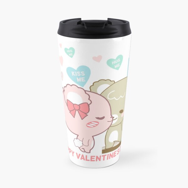 Sugar Cubs Valentine's Day Travel Mug