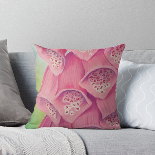 Item preview, Foxgloves - soft pastel designed and sold by Designsupremacy.