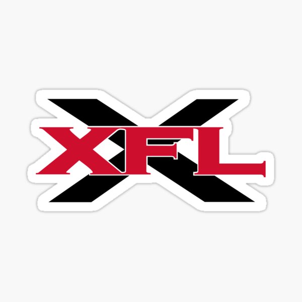 2023 XFL League Logo Helmet *DIECUT* decals & OPI Football