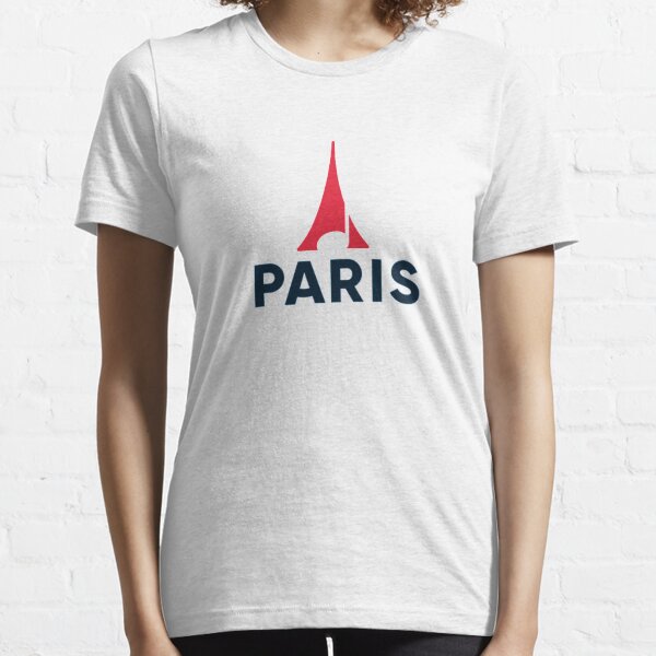 Paris Tour Eiffel (couleurs Paris-SG) T-shirt essentiel