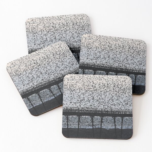 Item preview, Aberystwyth starlings designed and sold by GreyFeatherPhot.