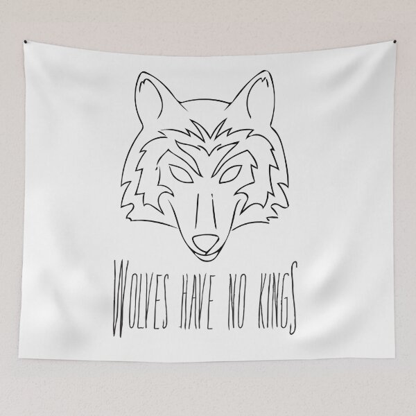 Item preview, Wolves Have No Kings  designed and sold by Silver Lime Studio.