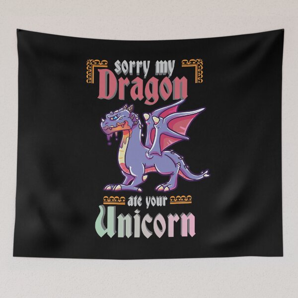 Item preview, Dragon Unicorn designed and sold by 4tomic.