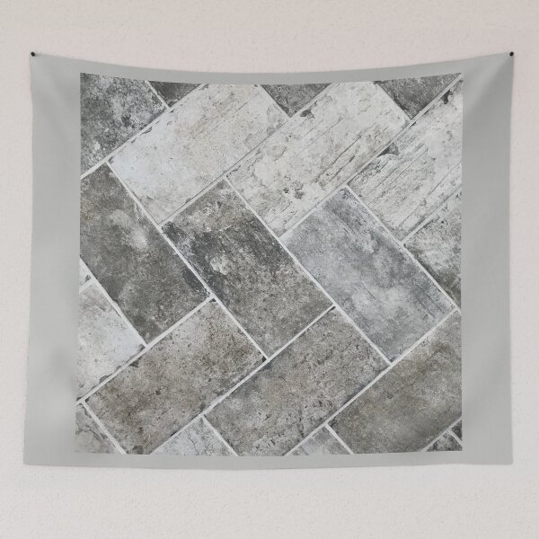 Item preview, Gray Tile, weathered ceramic floor designed and sold by djrunnels.