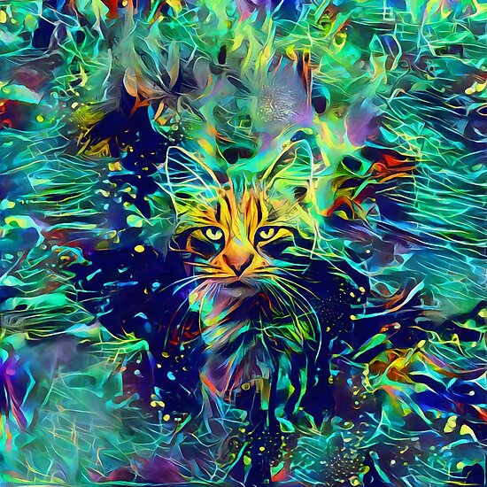 Deep Style Cat