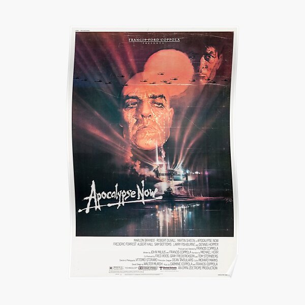Apocalypse Now 1979 Movie Poster Art Poster