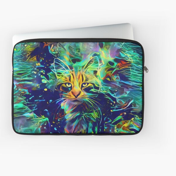 Deep Style Cat Laptop Sleeve