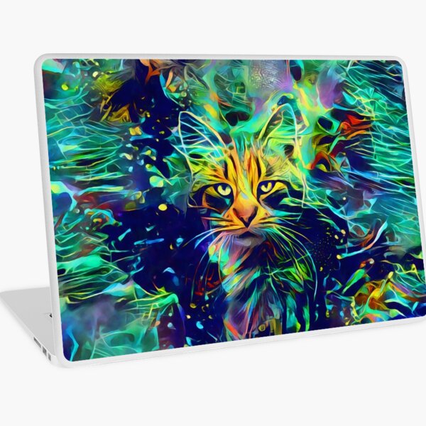 Deep Style Cat Laptop Skin