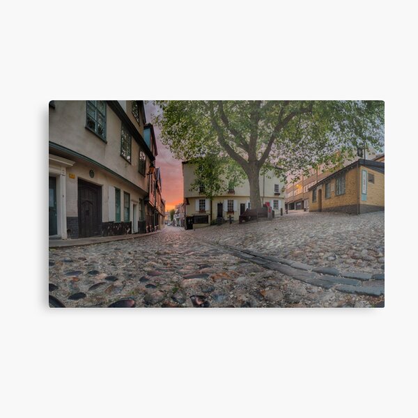 Elm Hill Dawn Metal Print