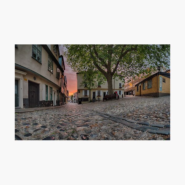 Elm Hill Dawn Photographic Print