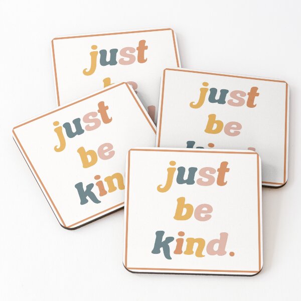Item preview, just be kind sticker designed and sold by Emily Zigo.