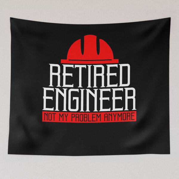 Item preview, Retired Engineer designed and sold by 4tomic.