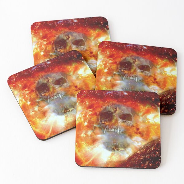 Item preview, Space Fire Skull designed and sold by mobly.