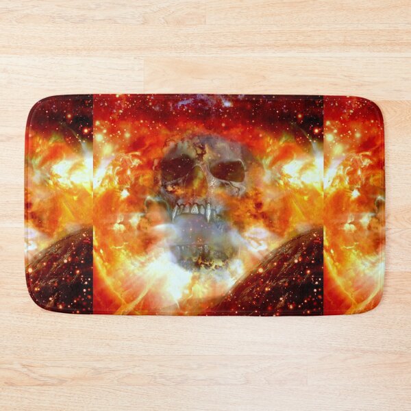 Item preview, Space Fire Skull designed and sold by mobly.
